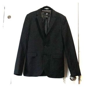 Black H&M 34R slim fit blazer
